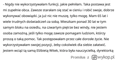 Promilus - Elżbieta Witek zarabia jakieś 30 tysięcy miesięcznie, a do tego ma przeróż...