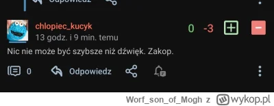 WorfsonofMogh - @chlopieckucyk Widzę, że pałasz wyjątkową niechęcią do nauki...