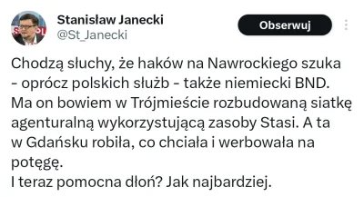 badreligion66 - #polityka Stachu top forma. Mógł jeszcze KGB dodać