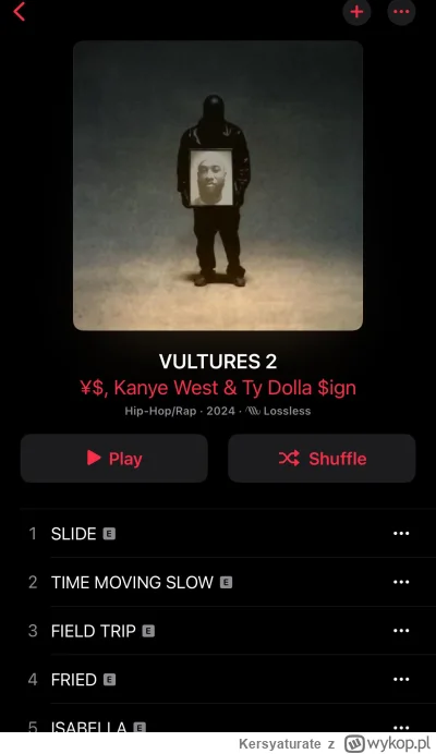 Kersyaturate - VULTURES 2 OUT NOW 
#kanyewest #yeezymafia #muzyka #rap