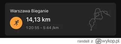 randall - 92 590,68 - 14,13 = 92 576,55

Dzisiaj w planach był lekki cross. Z tego wz...