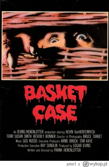 johnT - 16

Wiklnowy koszyk  1982 ‧ Horror/Komedia
Bascet case

Filmweb 5,3/10
IMDb 6...