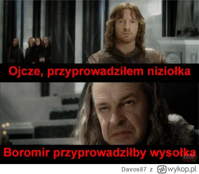 Davos87 - #wladcapierscieni #lotr #heheszki #humorobrazkowy