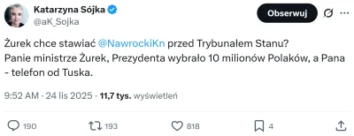 splinter96 - już kolejny raz widzę wpis, gdzie pisowcy pompują narrację, że skoro Bat...