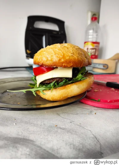 garnuszek - Burger śniadaniowy 5 min gotowania, a oddaje niesamowicie, polecam serdec...