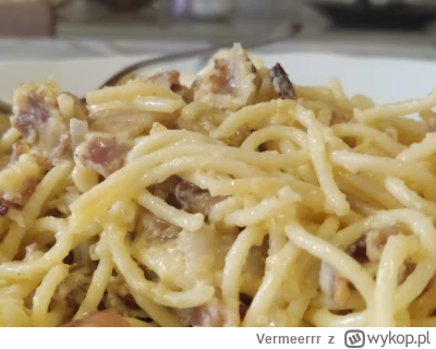 Vermeerrr - Dziś carbonara wleciała na szybko
#gotujzwykopem #jedzzwykopem