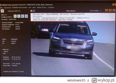 windows95 - W minioną sobotę słowacka policja zatrzymała skodę za kierownicą której j...