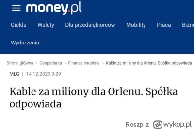 Roszp - Już ja znam te tłumaczenia: "kable to najważniejsza część systemu"
( ͡° ͜ʖ ͡°...