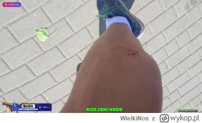 WielkiNos - Chłop sobie jechał na rowerze i rzucił się na niego pies podczas transmis...