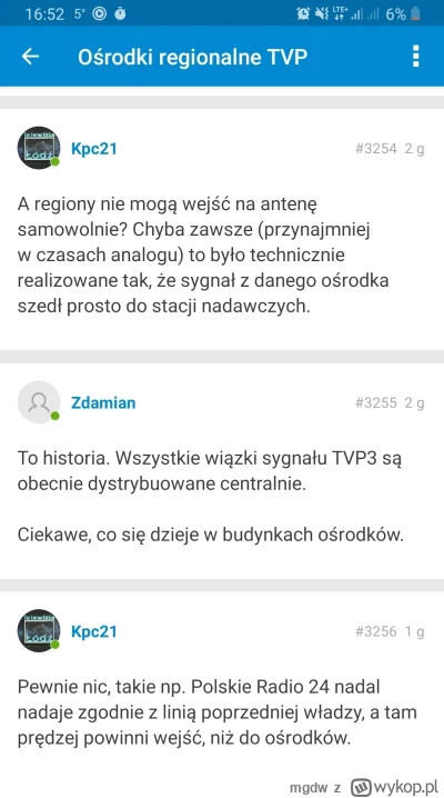 mgdw - Raczej zapomnijcie dziś o programach lokalnych w Trójce.
#tvp #tvpis #tvp3