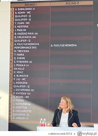 cukiereczek3012 - Pierwsza połowa drabinki WTA 1000 w Pekinie (druga w odpowiedzi). P...