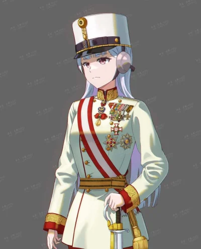 mesugaki - miło, że nawet członek dynastii Habsburgów ocenił outfit konika

#anime #r...