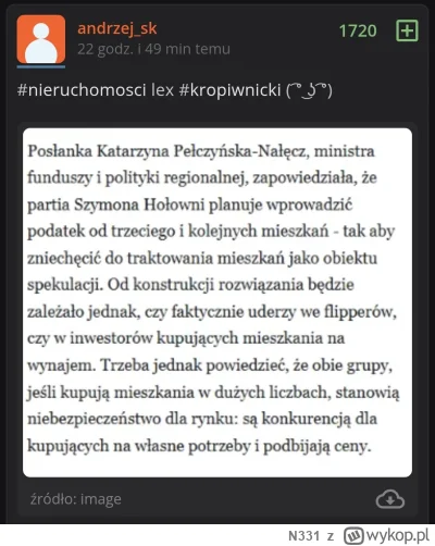 N331 - Nie ma większego przegrywa w polskiej polityce niż Polska 2050. Plusy wykopu i...