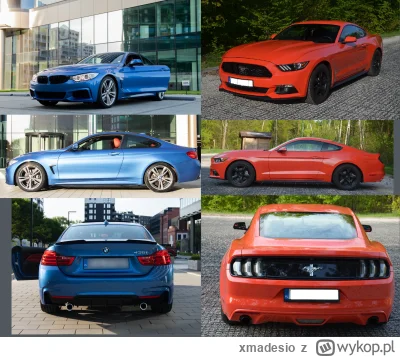 xmadesio - #samochody #motoryzacja #bmw #mustang

BMW 435i 15-17 czy Mustang 3.7 15-1...