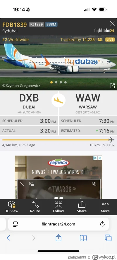 plakplak99 - Lista obecności ( ͡° ͜ʖ ͡°) #majtczak #flyradar