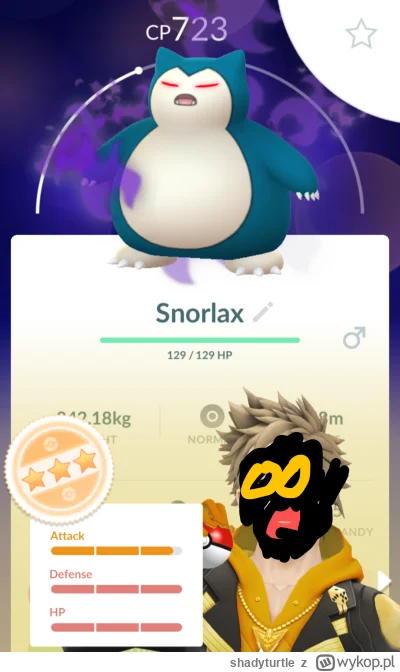 shadyturtle - #pokemongo Babka gruntowa spod szyldu "winning is for winners" mogła by...