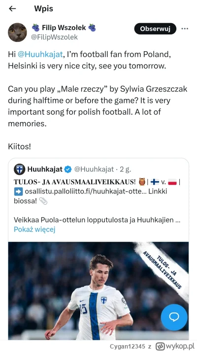 Cygan12345 - Oby to doszło do skutku xd
#mecz