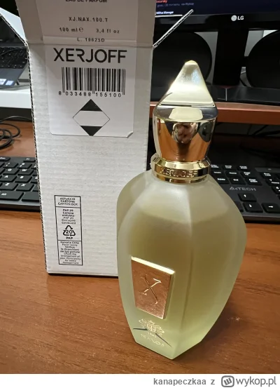 kanapeczkaa - #perfumy sprzedam Xerjoff Naxos 100 ml tester bez jednego psika z ostat...