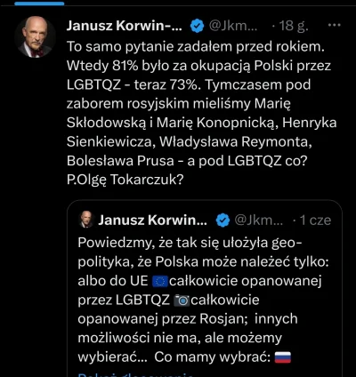 JaNieGejJaPapiesz - #konfederacja #bekazkuca #korwin

Janusz TOP! ( ͡° ͜ʖ ͡°)