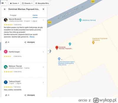 orcio - @FrasierCrane: Kilka osób napisało, że nie ma go na mapach google, tymczasem ...