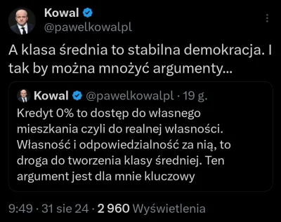 kobiaszu - Kowal już nawet nie ukrywa że chodzi o jakieś tam bzdety typu mieszkanie d...