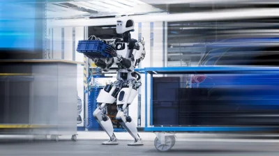 quiksilver - Mercedes-Benz testuje roboty humanoidalne do wykonywania powtarzalnych z...