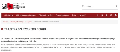 wojtas_mks - Zobaczcie co o Wołyniu pisze ukraiński IPN i porzućcie nadzieję. Polacy ...
