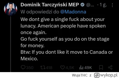 WujaTHC - Temu przyjebowi chyba się ojczyzny pomyliły xD
FOR AMERICA
#trump #pis