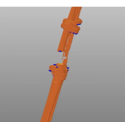 interpenetrate - #grafika3d Czy podreperowałby mi może ktoś z was fragment tego model...