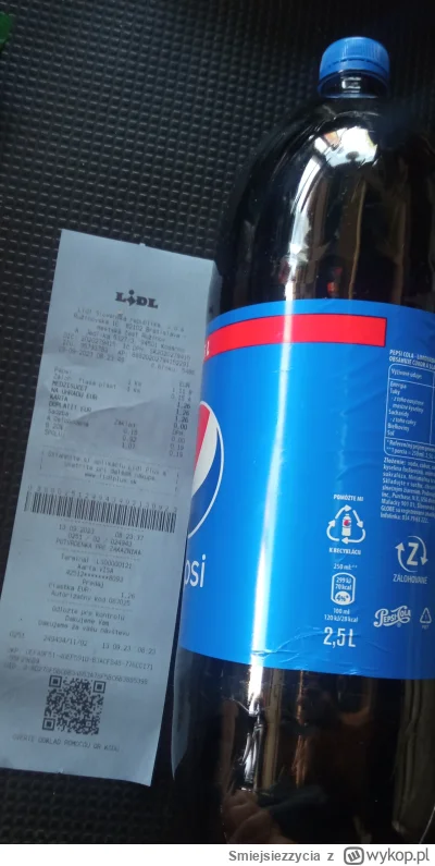 Smiejsiezzycia - 1.11 € kosztuje 2.5l Pepsi na Słowacji
Czy to są jakieś jaja?
Nawet ...