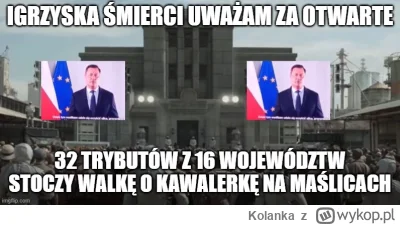 Kolanka - @m_ney żeby się nie okazało że igrzyska śmierci zostaną zorganizowane w dru...