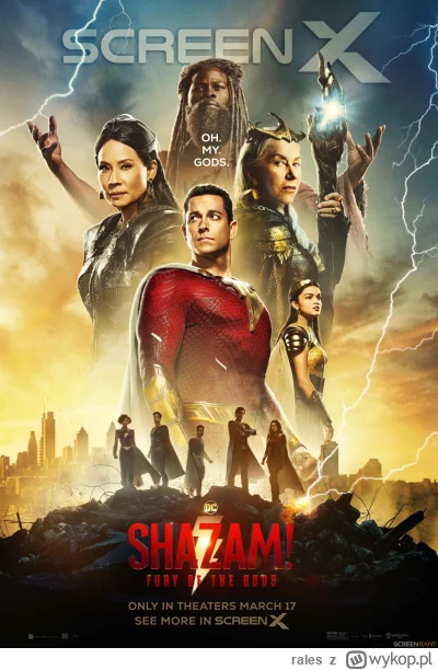 rales - Shazam! 2: Gniew Bogów

No taki sobie był ten film. Już pierwsza część średni...