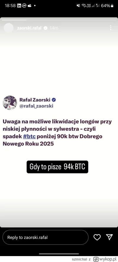 szmichal - #kryptowaluty OSTROŻNIE