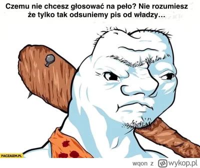 wqon - Witamy na Wykop, jeśli nie głosujesz na PO lub PiS to znaczy że nie masz prawa...