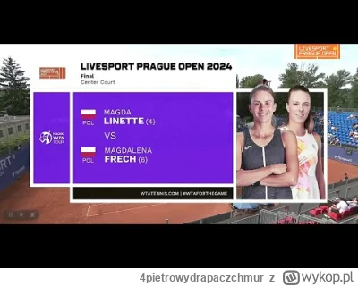 4pietrowydrapaczchmur - To jest 2 finał w karierze w cyklu WTA i 2 w tym roku !
Poprz...