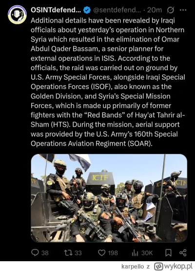 karpello - Chyba się wyjaśniło gdzie zginęli nasi GROMowcy.

#grom #wojsko #irak #syr...