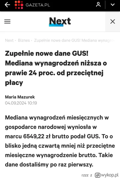 rzzz - Mieszkania są drogie, ale pensje wzrosły bardziej.
Czy jakoś tak.

Tymczasem 5...