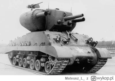 MateuszL - Czołg Sherman T31 Demolition, jego rolą było niszczenie bunkrów i fortyfik...