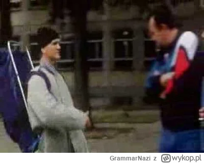 GrammarNazi - @Gremek chyba zamiast z pięty na palce biegałeś z palców na piętę ( ͡° ...