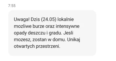 mkorsov - Rzucaliśmy rano moneta i znowu wypadło na burze.
W trosce o wasze bezpiecze...