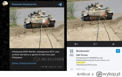 ArtBrut - #rosja #wojna #ukraina #wojsko #niemcy #propaganda
#niemcy

Tym razem fake ...