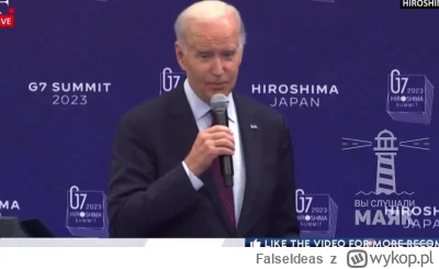 FalseIdeas - Biden na szczycie G7 powiedział, że rosjanie mogą pochwalić się ponad 10...