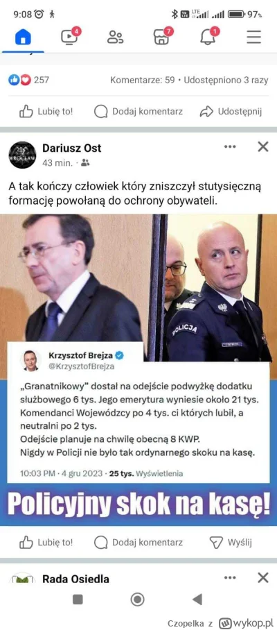 Czopelka - @TrzyQn: Komendant granatnikow już nie będzie strzelał. Idzie na emeryturę...