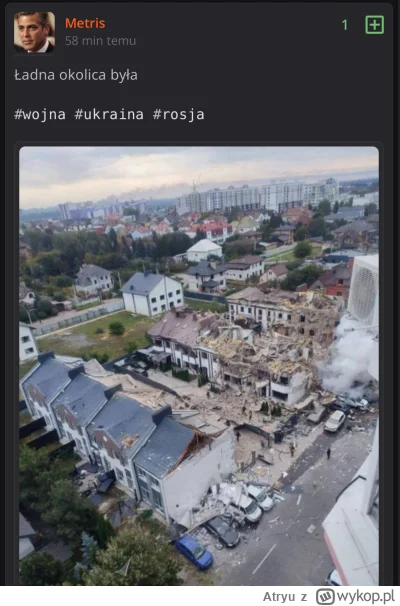 Atryu - #ukraina rozumiem wyśmiewać się z @Metris ze względu na bzdury które wypisuje...