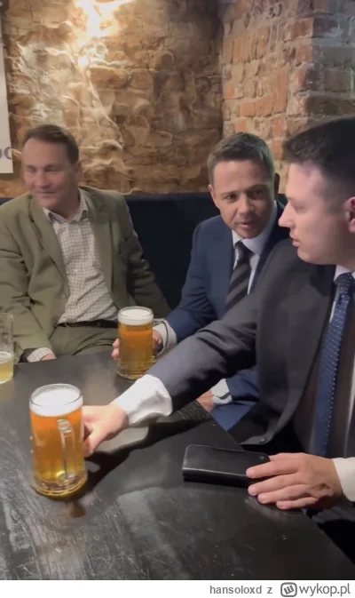 hansoloxd - @hansoloxd Nie wiem czy wiecie ale Mentzen, Trzaskowski i Sikorski właśni...