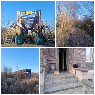 sylwke3100 - Chuopski spierdotrip sladem dawnej kolei piaskowej + odwiedziny mostu sa...