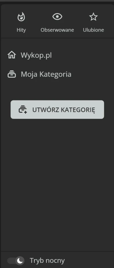 Akatrosh - @kxniec: dodaj do ublocka filtr
wykop.pl##.links >.content >.categories