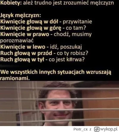 Piotr_cx - Jak łatwo zrozumieć mężczyznę.