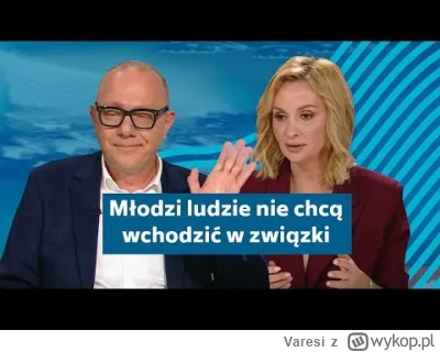 Varesi - Przez cały program psycholog kobieta tłumaczyła Jankowskiemu hipergamie. On ...