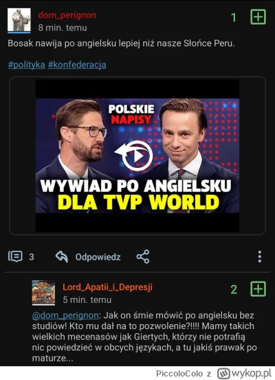 PiccoloColo - Ło paczta lewagi, Krzysio jak ładnie po angielsku gada, a wy mówicie, ż...